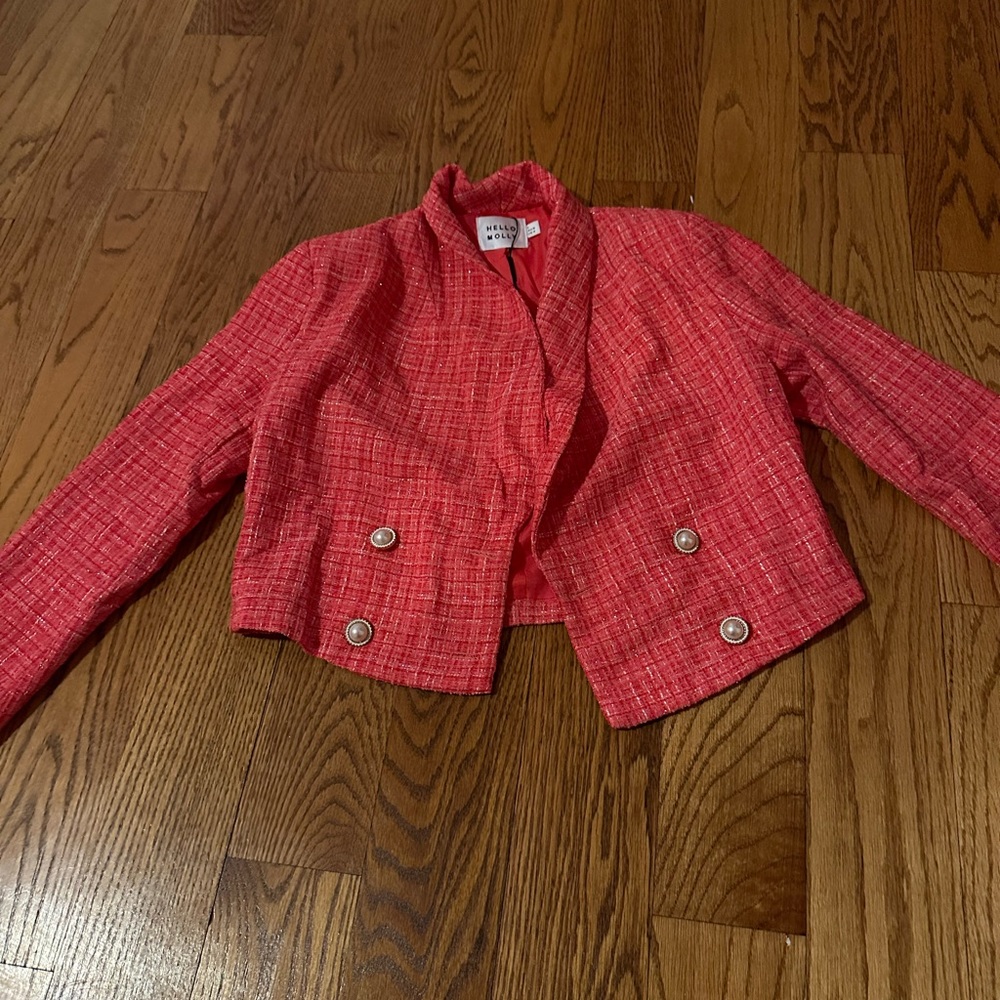 hello molly. new with tags. from a set also on my page. sold out on site